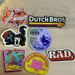 Dutch Bros sticker pack